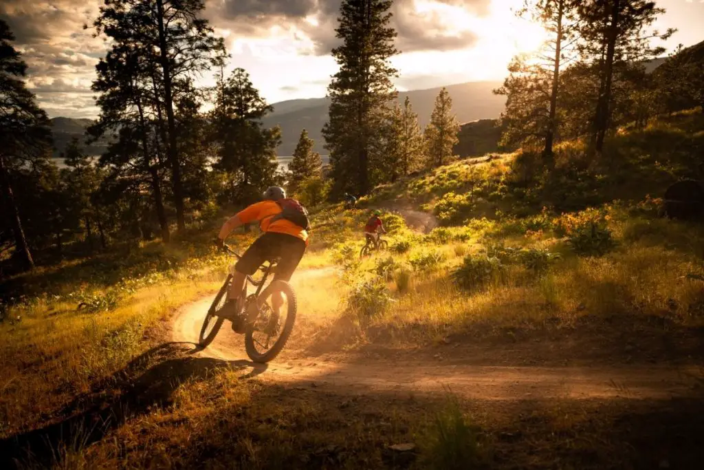 how long does it take to bike a mile off road terrain
