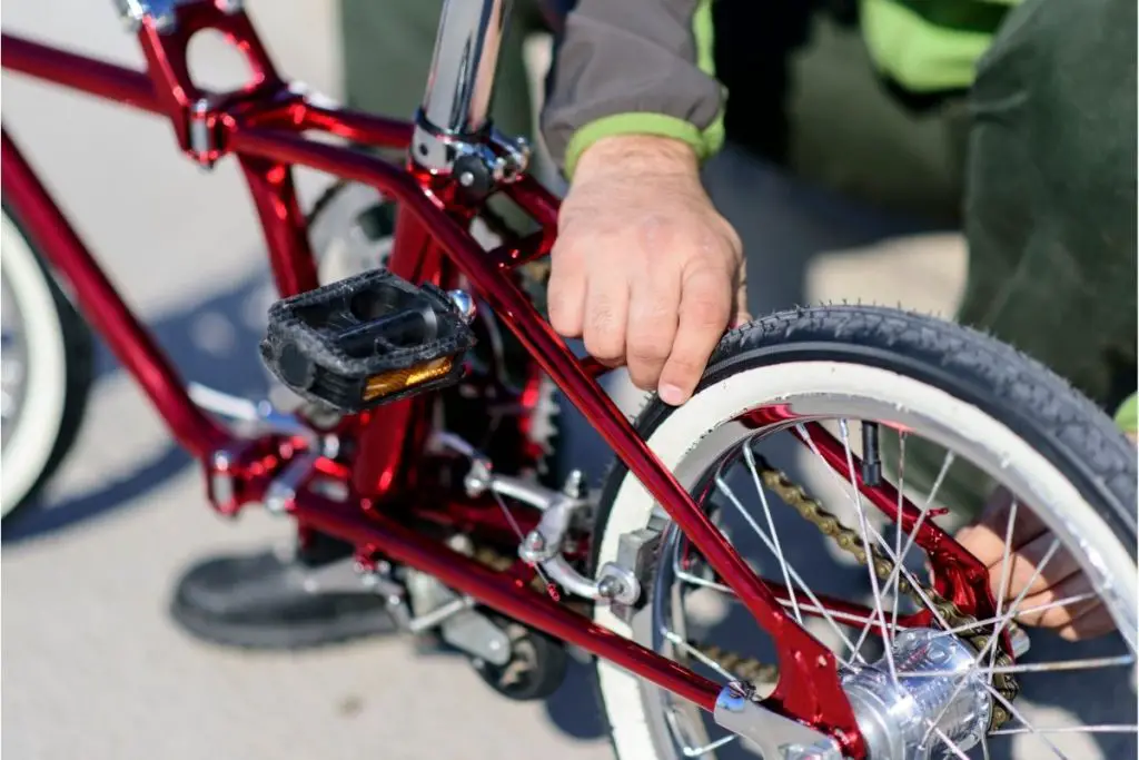 what is the mass of a bicycle fixing folding bike