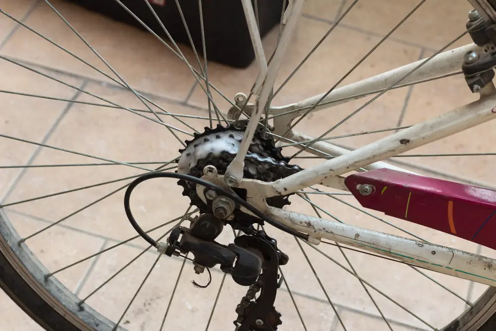 how to remove bike chain derailleur gear